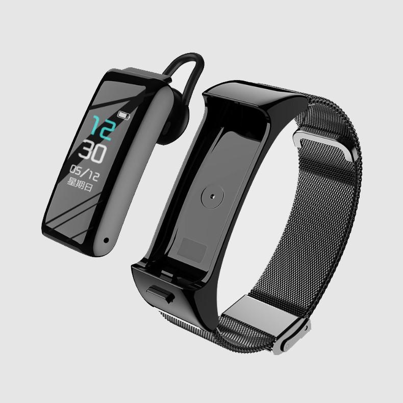 2 in 1 Smartwatch with Wireless Earbuds