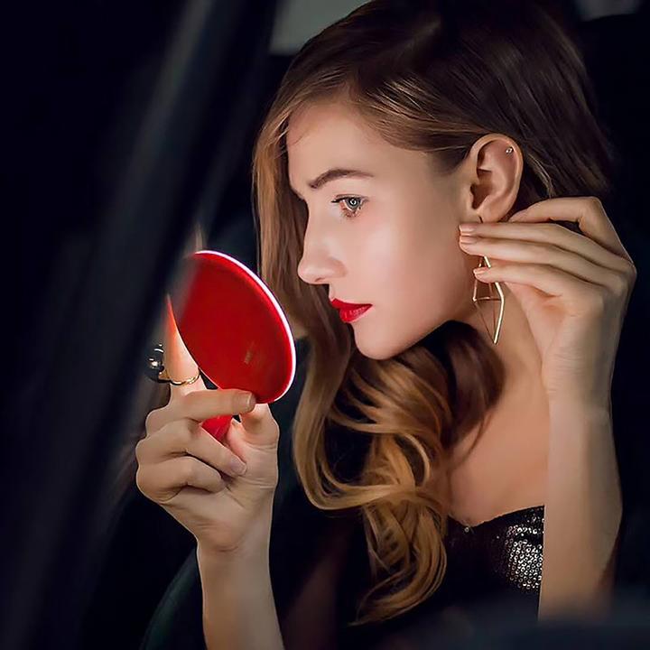 Wireless Charging LED Makeup Mirror