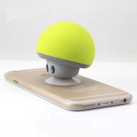 Mini Mushroom Popsocket & Bluetooth Speaker