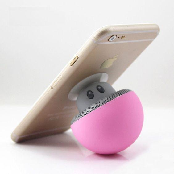 Mini Mushroom Popsocket & Bluetooth Speaker