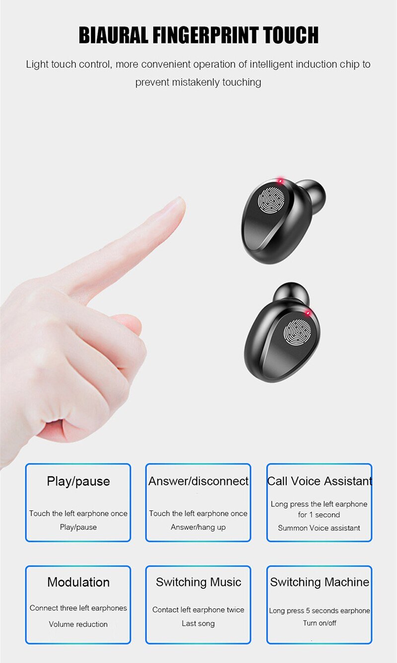 Mini Wireless Earbuds