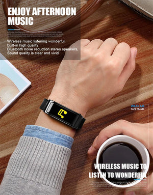 2 in 1 Smartwatch with Wireless Earbuds